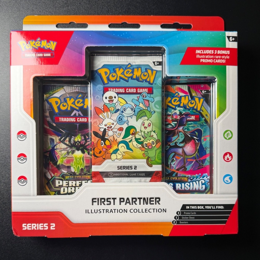 Pokemon TCG First Partner Illustration Collection Series 2 Sealed Box Promos